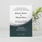Invitation Mariage de Pleine lune romantique (Debout devant)