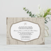 Invitation Mariage de poisson rouge (Debout devant)