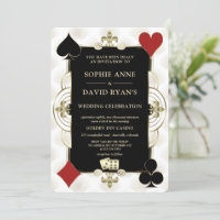 Mariage de Poker au Casino Glamorous Gold Vegas