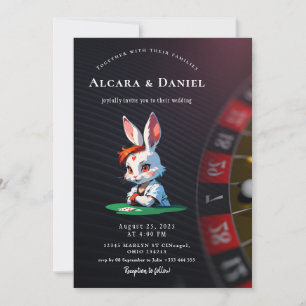 Invitation Mariage de poker au Casino Las Vegas
