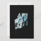 Invitation *~* Mariage de Princesse Chevalier au Château Médi (Dos)