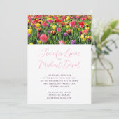 Invitation Mariage de printemps des Tulipes (Debout devant)