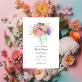 Invitation Mariage de printemps floral