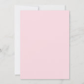 Invitation Mariage de printemps Fuchsia Navy Painterly (Dos)