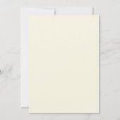 Invitation Mariage de printemps vert menthe serein (Dos)