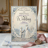 Invitation Mariage de Proposition Romantique Classique