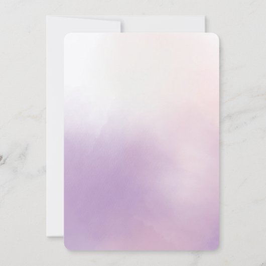 Invitation Mariage de purée (Dos)