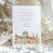 Invitation Mariage de Québec Canada