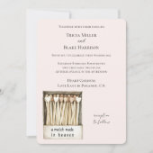 Invitation Mariage de Rêve pour les Cœurs (Devant)
