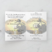 Invitation Mariage de rivage de plage tropicale (Intérieur)
