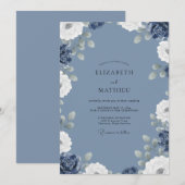 Invitation Mariage de Sage (Devant / Derrière)