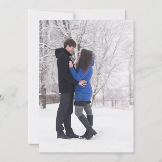 Invitation Mariage de script de monogramme élégant en cuivre  (Dos)