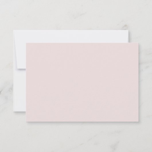 Invitation Mariage de script romantique moderne et élégant RS (Dos)