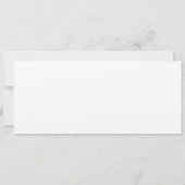 Invitation Mariage de script rustique en-tête de bienvenue (Dos)