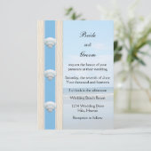 Invitation Mariage de Seashell Beach (Debout devant)
