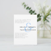 Invitation Mariage de Sheek de métro (Debout devant)