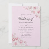Invitation Mariage de Shimmer couleur perle brillant (Devant)