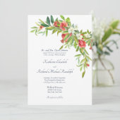 Invitation Mariage de souvenirs en cascade (Debout devant)