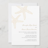 Invitation Mariage de Starfish Beach (Devant)