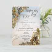 Invitation Mariage de Steampunk par le Wedding shower de mer (Debout devant)