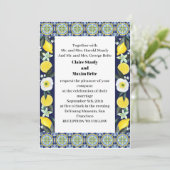 Invitation Mariage de style italien (Debout devant)