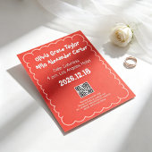 Invitation Mariage de style Scrapbook Polaroid tendance