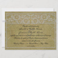 Mariage de style vintage Art Nouveau