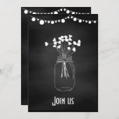 Invitation Mariage de tableau de bord moderne personnalisable (Devant / Derrière)