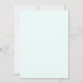 Invitation Mariage de tendance minimal en gras (Dos)