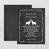 Invitation Mariage de Terrier West Highland White (Devant / Derrière)