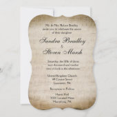 Invitation Mariage de thème musical (Devant)