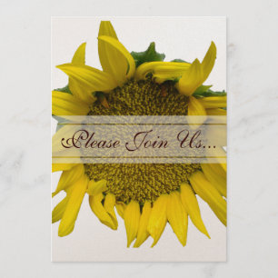 Invitation Mariage de tournesol II