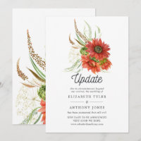 Mariage de tournesol rouge de Bohême rustique