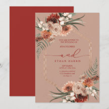 Mariage de trame en terre cuite Twist intemporel