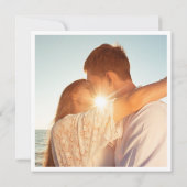 Invitation Mariage de trame Eucalyptus moderne Boho (Dos)