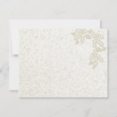 Invitation Mariage de transport romantique (Dos)