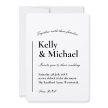 Mariage de typographie Champagne Shimmer