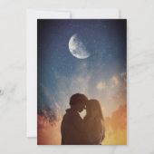 Invitation Mariage de typographie de jeu Photo Enregistrer la (Devant)