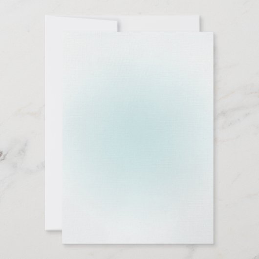 Invitation Mariage de vélo en tandem bleu (Dos)