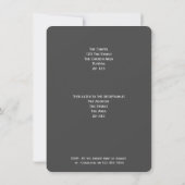 Invitation Mariage De Vélos Cute Tandem (Dos)