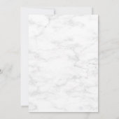 Invitation Mariage de verdure rustique Lavande Eucalyptus (Dos)