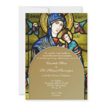 Mariage de verre catholique byzantin
