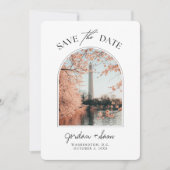 Invitation Mariage de Washington DC Cherry Blossom Enregistre (Devant)