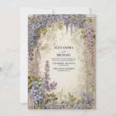 Invitation Mariage de Wisteria (Devant)