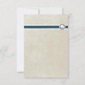 Invitation Mariage décontracté (Dos)