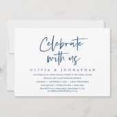 Invitation Mariage décontracté, célébration de l'élopement, c (Devant)