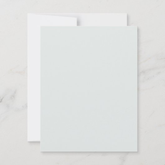 Invitation Mariage Décontracté Eucalyptus Frame (Dos)