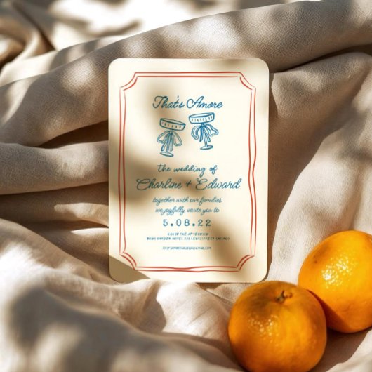 Invitation Mariage d'écriture manuscrite de dessin amusant de