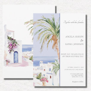 Invitation Mariage d'élégance du village marocain