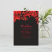 Invitation Mariage des branches de l'arbre de Berry Black & R (Debout devant)